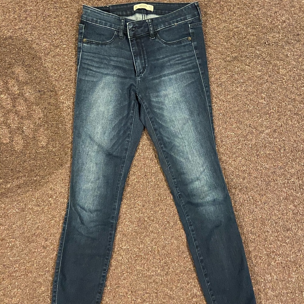 Denim jeans.